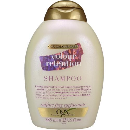 OGX Colour Retention Shampoo Σαμπουάν Διατήρησης Χρώματος για Βαμμένα Μαλλιά 385ml